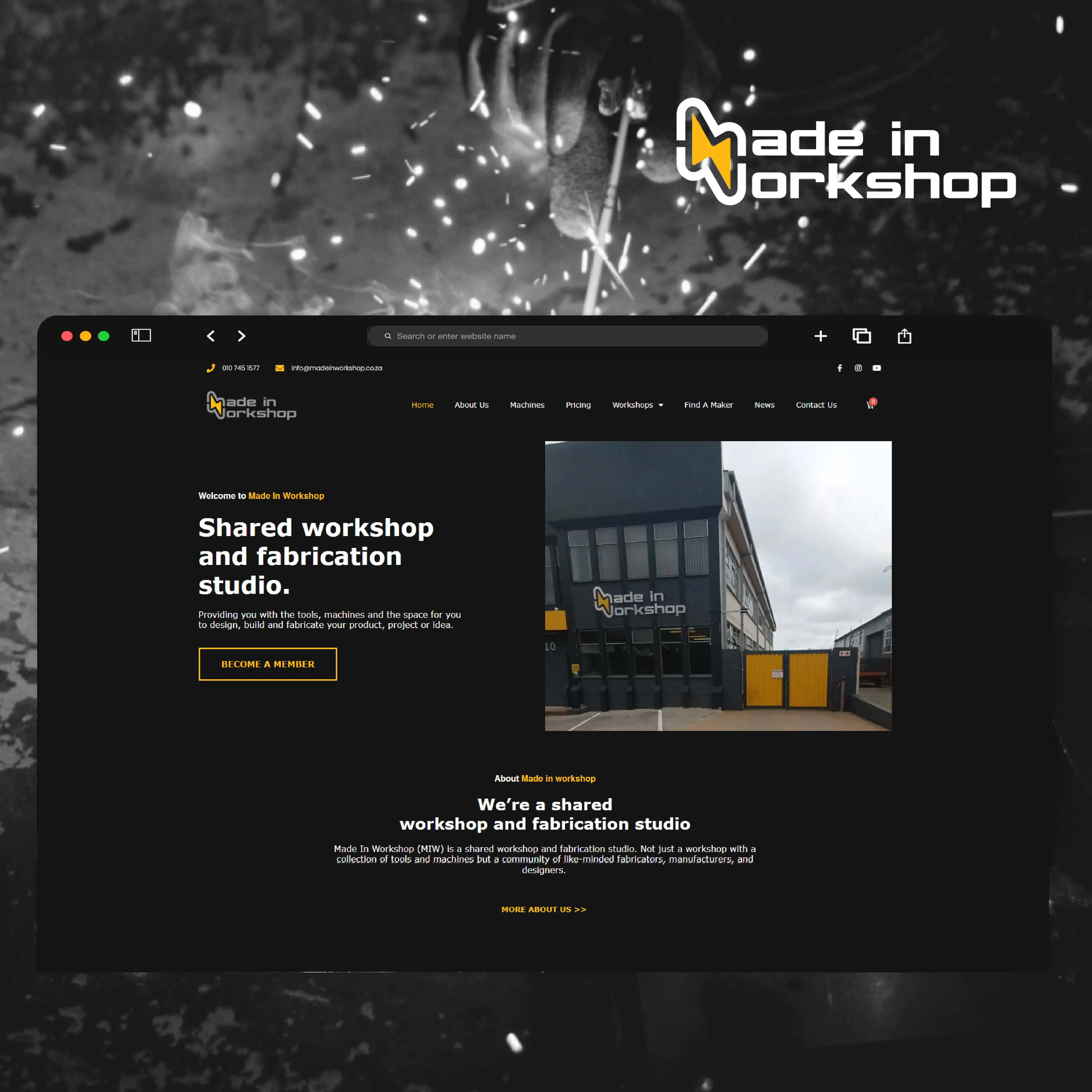Made in Workshop website