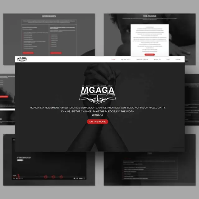 Mgaga (Ma Gents Against Gender Abuse) website